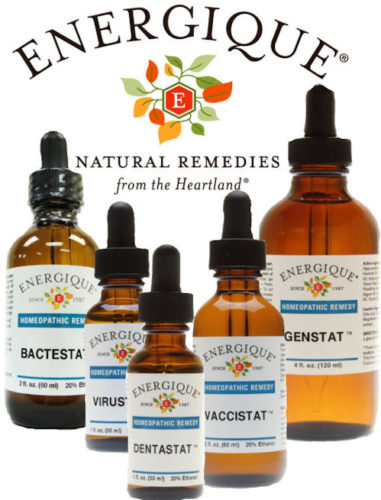 Stat (detoxifying) homeopathic remedies from Energique